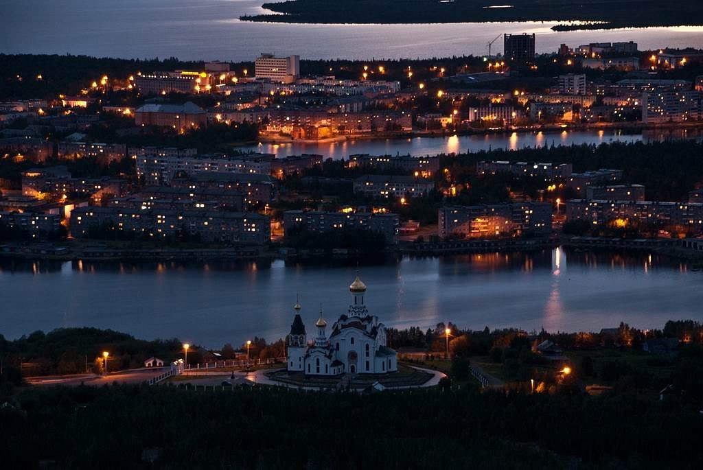 Фото мончегорск сверху