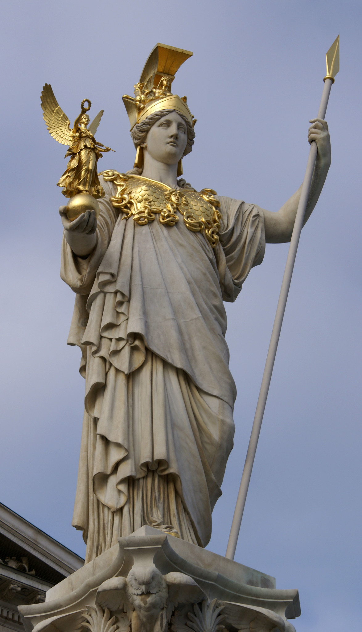 Афина Паллада богиня древней Греции
